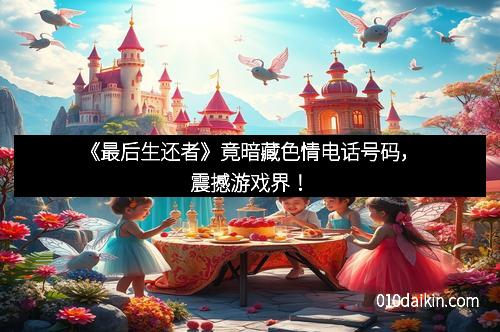 《最后生还者》竟暗藏色情电话号码，震撼游戏界！